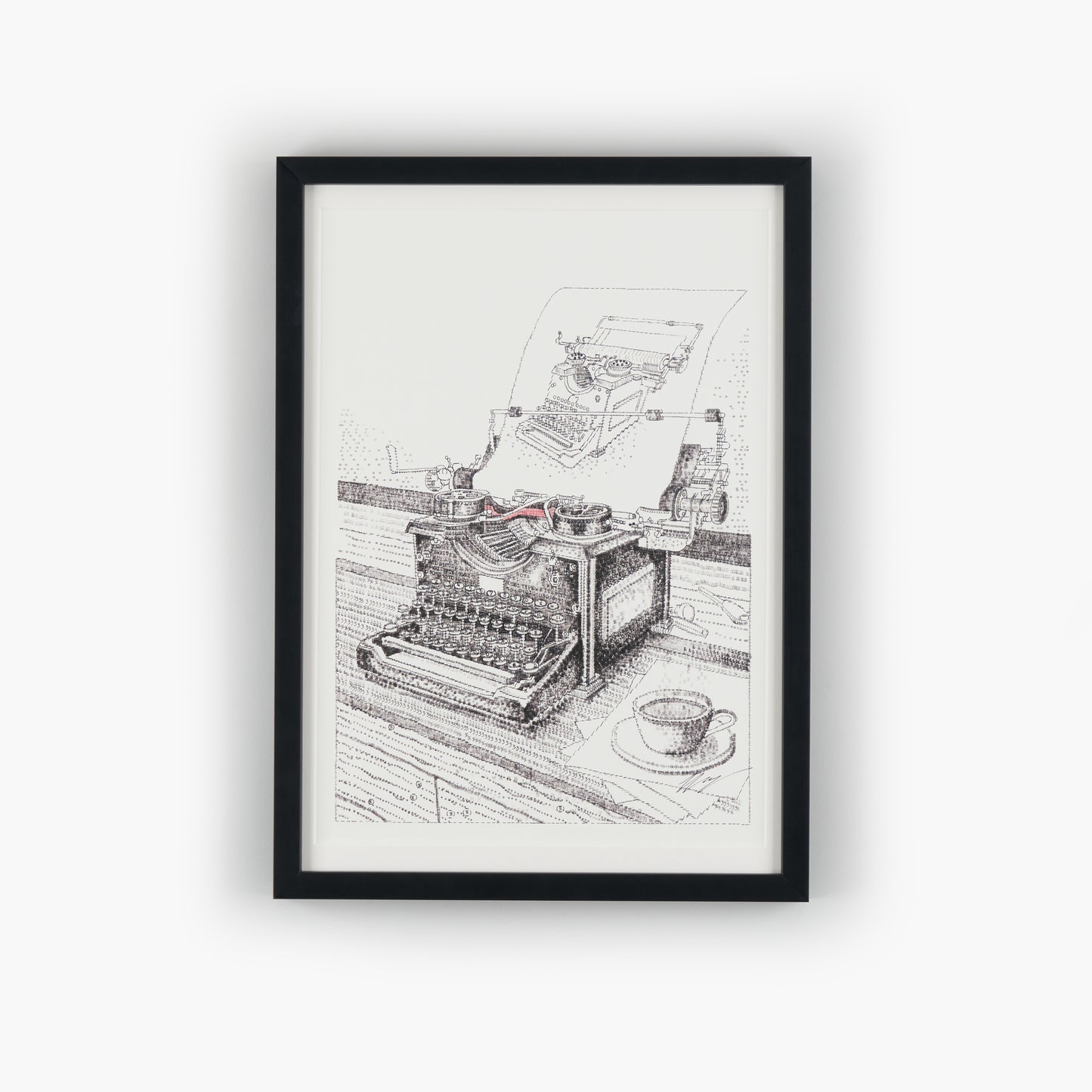 Typewriter Typing A Typewriter